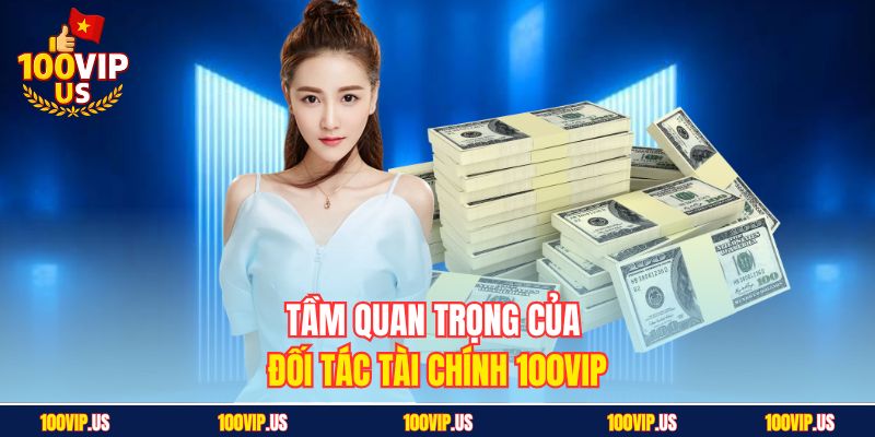 Tầm quan trọng của đối tác tài chính 100VIP